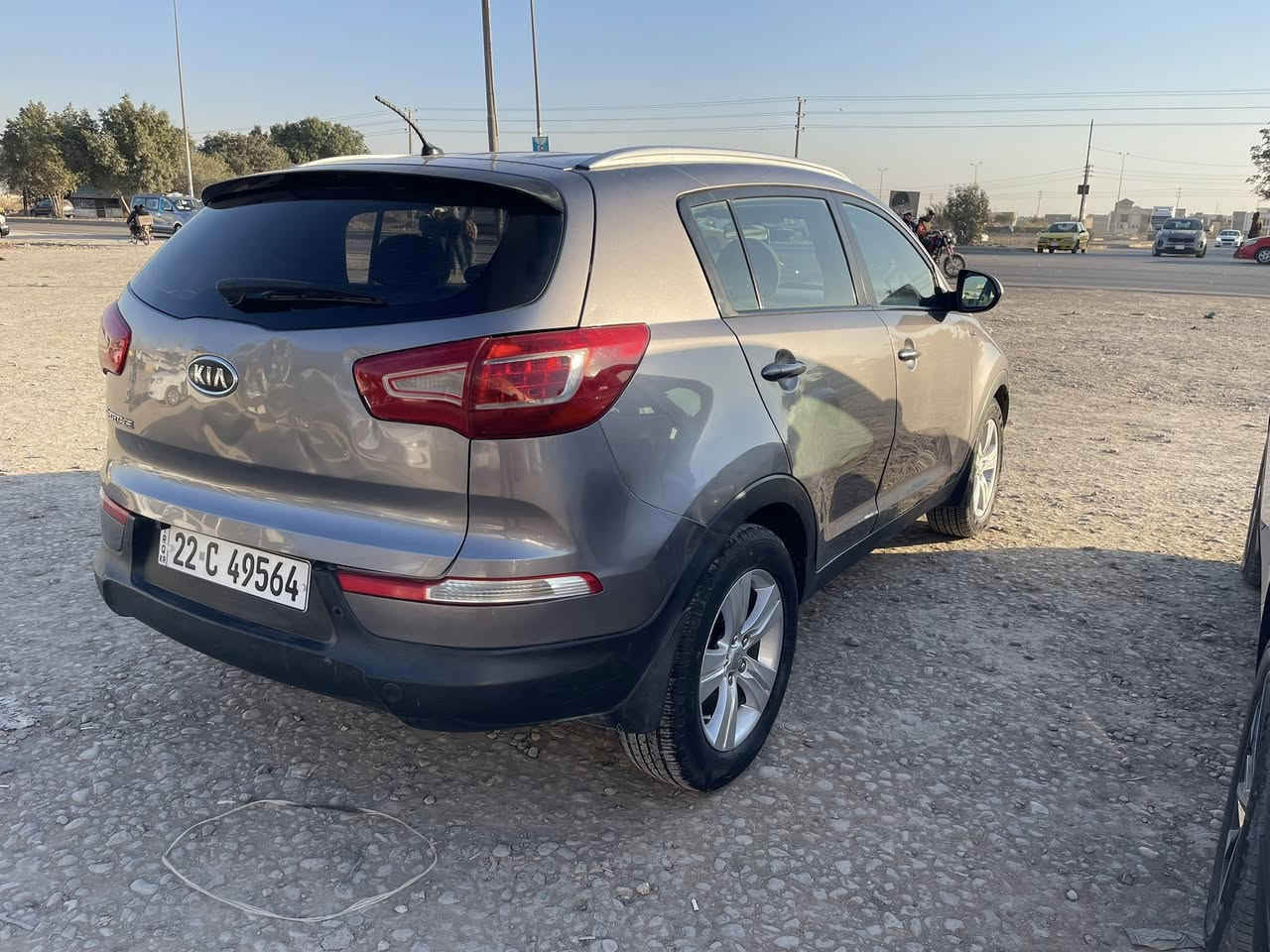 السلام عليكم كيا سبورتج خليجي
موديل 2011
محرك 2400مامفتوح شركة
فور ويل 4\4
رقم شمالي
ضرر باب خلفي بارد باب سايق بارد شبر فقط بدون صبغ ولامعجون
السعر 130$
***********
واسط العزيزية
