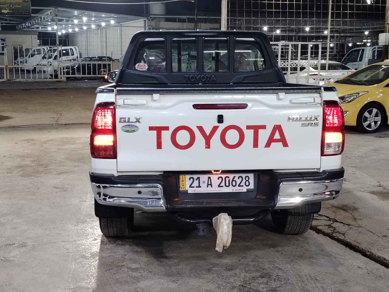 2017 كفاله عامه من كلشي مابيهه لاصبغ ولاتعديل ولابارد كفاله عامه شرط السونار
كتلوكات الشركه كلهن بيهه
ماشيه ١٨٥ ع ايد وحده سيرفس كله شركه تيوتا
فورويل 
السنويه جديده الى2031
الهزه والفحص الى2027
مكفوله من كلشي
 مكينه وكير شركه مامفتوح
تخم تاير جديد نقشه الشركه الدلوب
السياره فول موصفات
شاشه كامره بلادي حساس
كير عادي تحكم ستيرن
درع امامي
هوك خلفي 
فورويل
مانقصهه برغي مكاني بغداد
السعر٢٤٧ وبيهه مجال قليل جدا
***********
***********
