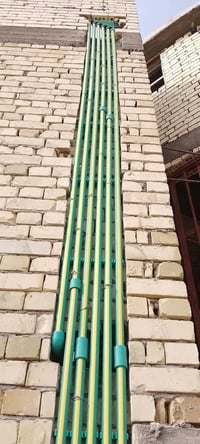 البداية الصحيحة تضمن مستقبلاً آمناً 💧 ...........#تاسيسات_صحيه...........