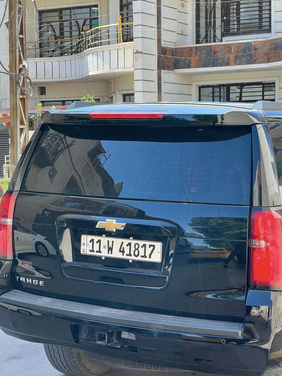 السلام عليكم
تاهو 2019 LT امريكي حادثهه جاملغ وباب تبديل وباب خلفي صبغ 
سياره جديده مابيهه اي نقص 
تايرات صدر كله جديد تبريد ثلج 
سياره فول فتحه كشنات منفصله ٣قطع تبريد مواصفاتهه معروفه 
رقم بغداد الانكليزي تحويل ثاني يوم 
سعر 300 ورقه مجال بسيط مكان الغزاليه 
***********
