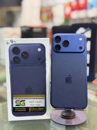 17 برو ماكس عربي شرق اوسط شريحه فعليه  ذاكره 256 بطاريه 100 مشحون 4 مر...