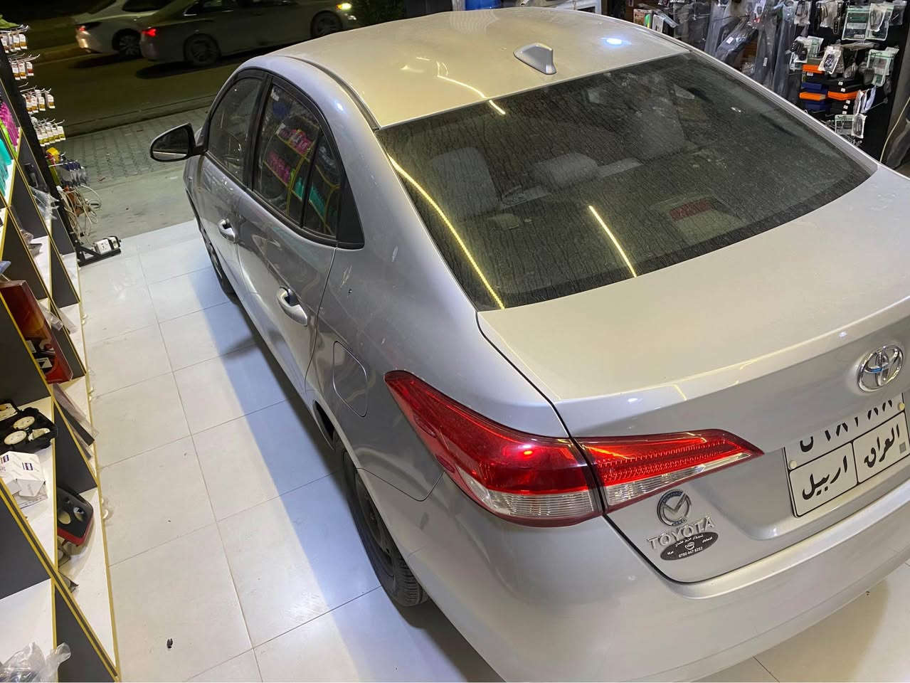 تويوتا يارس موديل 19 سلفر 
مكفوله بدون صبغ وبارد 
ماشي 59 الف كيلو 
باسمي رقم اربيل شرط تحويل 
مكان سياره كركوك 
سعر 135
رقم *********** كركوك, العراق
