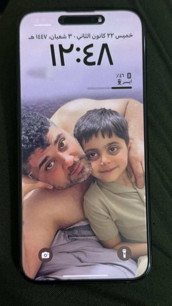 ايفون 15 للبيع بطارية 89ا ذاكرة 256 السعر مليون و100 ‭0778 327 4474‬
