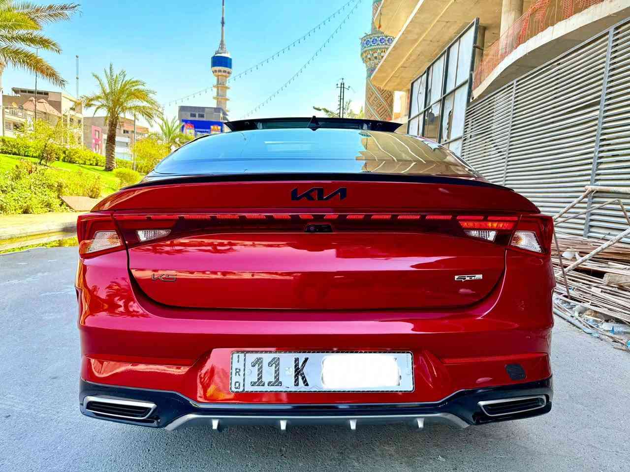 اللهم صل على محمد وال محمد
‏KIA K5 GT Line 2023  امريكي🇺🇸 ماروني♥️

بيع فقط بدون مراوس🔴

حرة بغداد

حادث خلفي قطعة وحدة صبغ الباقي كفالة عامة

جاملغ فقط وطرف الباب بارد (بدون ايرباك) وبالبنيد شوية حالوب كلش كلش خفيف ميبين بالصور عفتة على وضعة

ماشية 27,000 ميل مشي امريكا
حاليا ماشية 32 الف

المواصفات :
فول بانوراما
كشنات جلد وكهرباء السائق
شاشة كبيرة ابل كارب بلي
ويل رياضي اسود كبير
سبايدر ومري جانبية اسود بلاد
لد نهاري امامي خلفي بلاد
كشافات زنون بلاد
سايد بريك بصمة + وضعيات قيادة
فول تحكمات ستيرن 
مكينة 1600cc تيربو⚙️
دفع ثنائي 2 ويل

السيارة جديدة مناقصها برغي حتى دهن اصلي مبدلة وبولش وحمام متذب عليها درهم وتفحص وين متحب

السعر 195$ وبيها مجال للشراي
 ومااقفل سعر بالتلفون ابد تعال شوفها وتدلل
مكاني بغداد كرخ
***********
