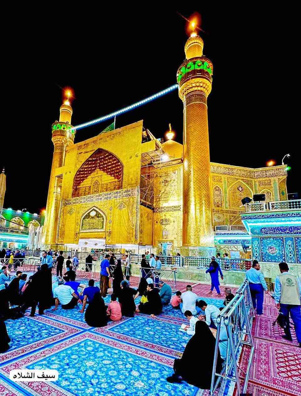 يوم الاربعاء الئ النجف الاشراف
بعد صلاه الظهر /امرجع/النفر (6)
ذكرى استشهاد الامام علي(ع)
***********
***********
