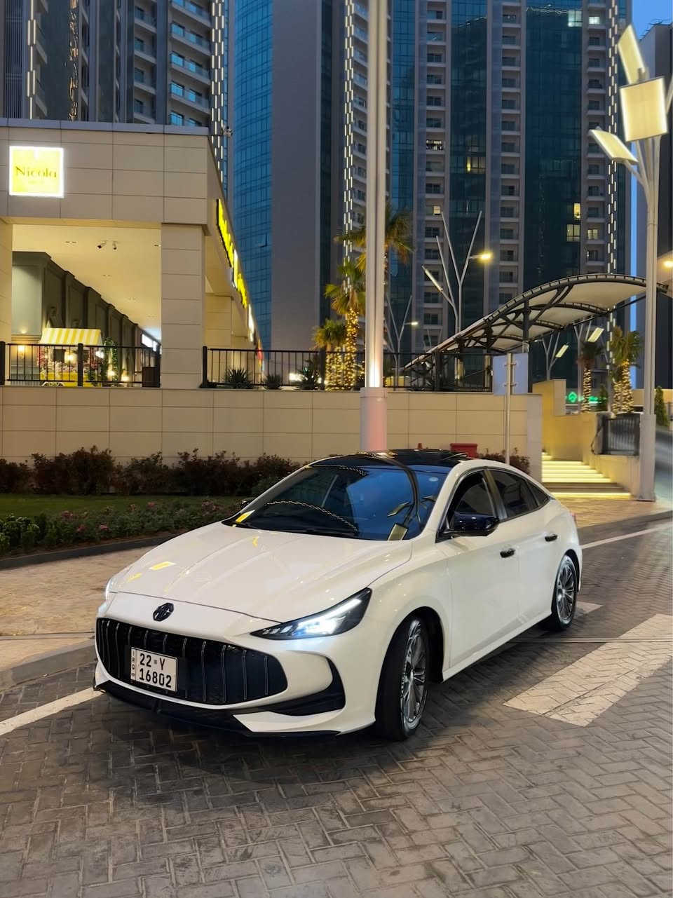 Mg gt2025
سیارەکە فول مواسەفاتە شاشە ٥ کامێرا بەسمە برێک بەسمە سلاید ئۆتۆهۆڵد لاید زینۆن 
تەنها٢٠هەزار رۆشتووە
هیچی نیە 
کامل کەمەلایاتی بۆکراوە 
*********** أربيل, العراق
