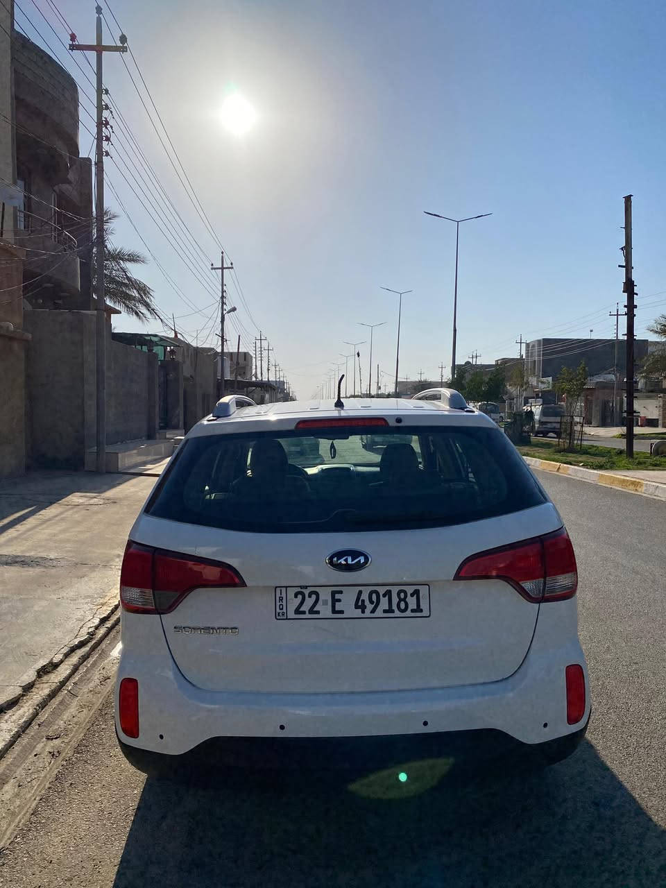 سورنتو 2013 شكل ال15
رقم اربيل سنوية نافذة
تخم تاير جديد صدر جديد 
مكينة اربعة سلندر مكفولة
فور ويل 
مكفولة من الضربة والصبغ فقط بارد بسيط موضح بل سونار
السعر 140
مكاني ديالى بلدروز
رقمي***********
