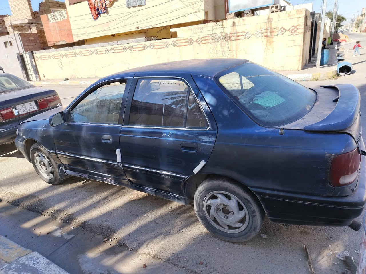 السلا م عليكم النترا دمعة موديل ٩٥ سيارة بلاديه صدر جديد مكينه بيها بخار كير عادي جديد رقم بغداد بسمي
سعر 25   وبيها مجال
***********
