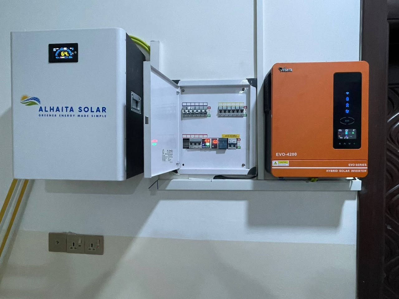 بمناسبة قدوم شهر رمضان المبارك
هناك عروض قوية على منظومات الطاقة الشمسيه
10A ليلا ونهارا
16 A ليلا ونهارا
ضمان البطارية 5 سنوات 
ضمان الالواح 10 سنوات 
ضمان الانفيرتر 1 سنة

مجموعة شبكات ساتا للتكنولوجيا والطاقة الشمسية
كركوك سايدين حي العسكري قرب جامع سداد البرزنجي
***********
***********
