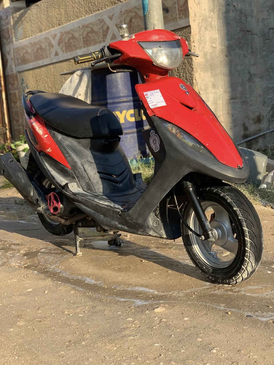 سلام عليكم ماكس عدله موديل 2004 للبيع دراجه خير من الله شلعه معدل بيها كلجات رياضي وبيها تزويد نواعم تشغيله من الصبح بصمه والله لا تأخر ولا شي 
مكاني كربلاء المعملجي *********** بي واتساب
