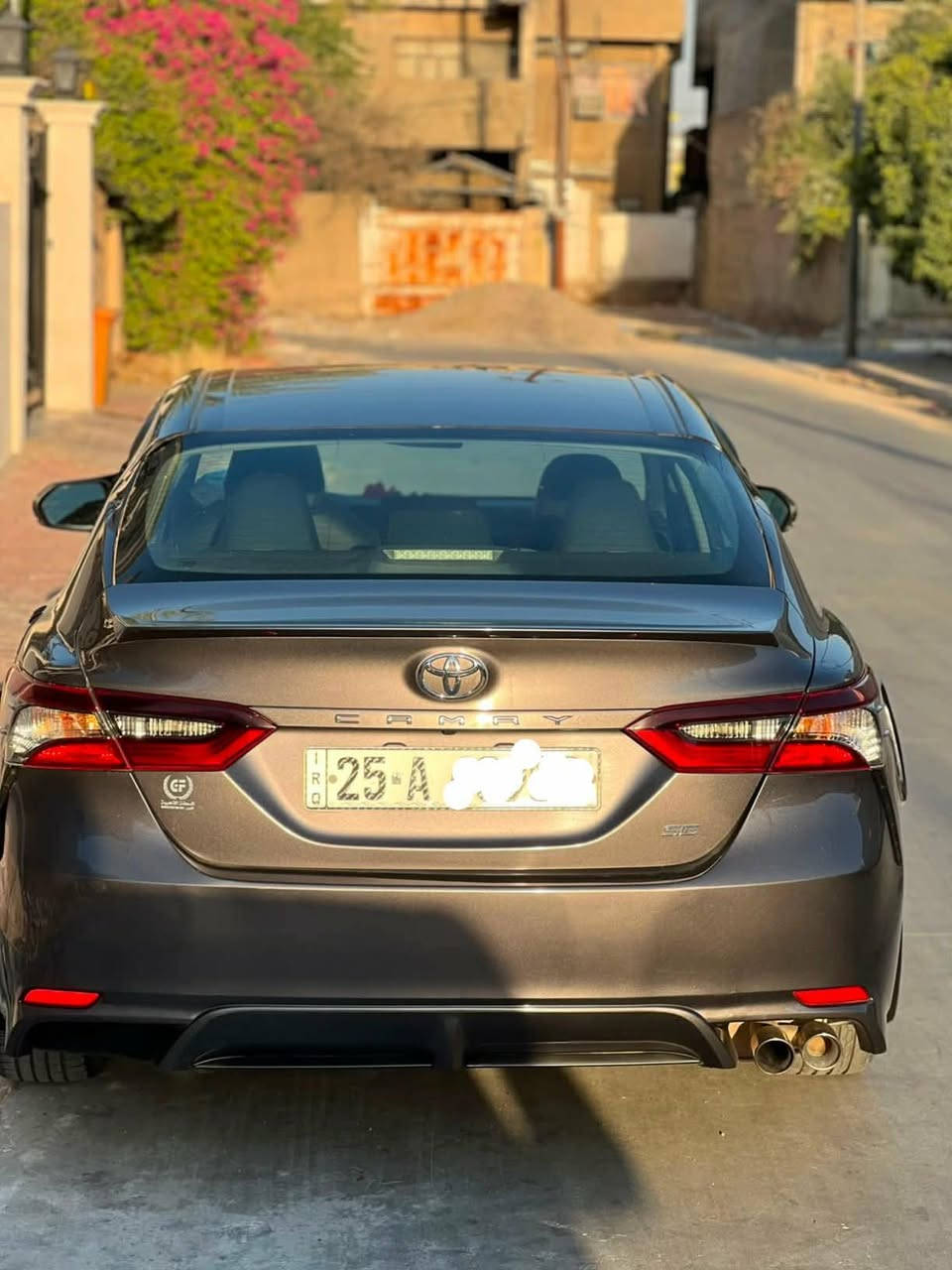 السلام عليكم
تويوتا كامري TOYOTA  CAMRY
موديل2023
وراد امريكي 
رقم كركوك 💫 
هزه و سنويه جديده 💫 
موصفات SE💫 
محرك وكير شرط💫 
ماشيه 148k💫 
تبريد وتدفئة 💫 
سياره ضررها جاملغ خلفي فقط  💫 مثل ما موضحه بالصوره
السيارة كاعده وحيل حلوه ماتصرف عليها برغي 💫 
السعر٢٠٠$وبيها مجال 💫 
الموقع(كركوك)
#الأستفسار  
*********** مو شراي لا تتعبني يرحم جدك

