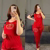 تراك نسائي • دانتيل وستراس • فانيلا أصلي