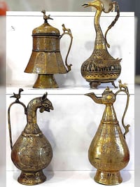 اباريق نحاسيه • منقوشه • مجموعة