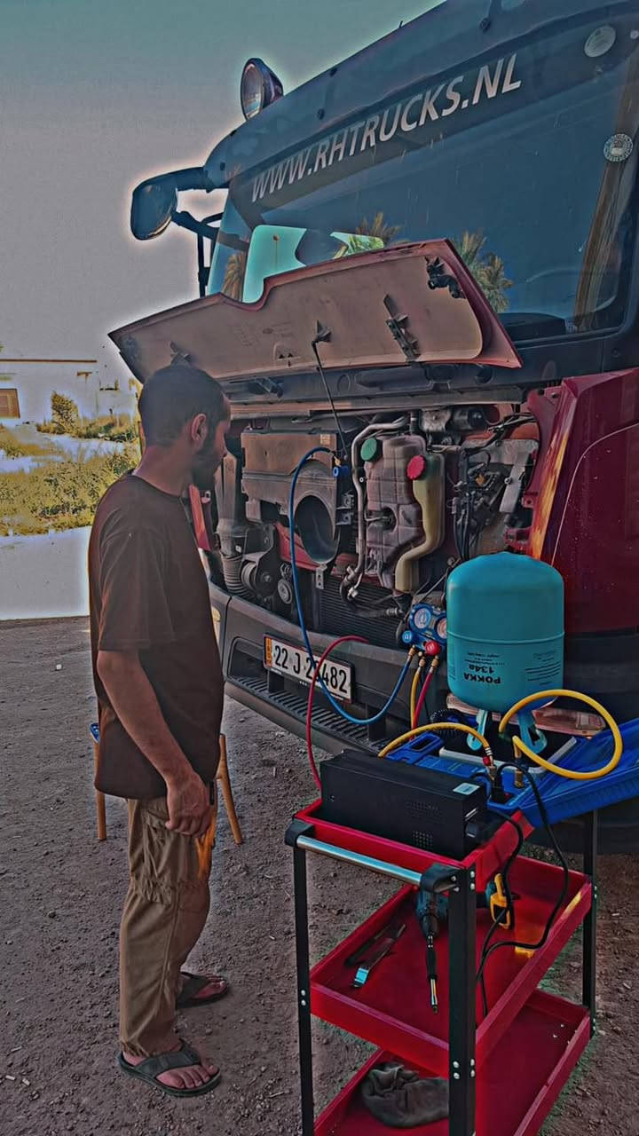 يتوفر *****

صيانة شاملة لمنضومة التبريد 🔧
فحص بأجهزة متطورة ⚙️
سونار كشف التسريب الفريز📸
غسل الفريز موقعي بدون فتح الدشبول وبدقة عالية ونضافة 100%
تبديل الولف بدون اخراج الغاز من المنضومة 🫧
شحن غاز حسب الشركة المقرره R134
شحن غاز ايطالي Master Snow 
اسعار مناسبة وجودة عالية ❄️

العنوان /الفحامة قرب الجزيرة السياحية /شارع الكبيسي مجاور سوكال لقطع الغيار الامريكي 
للاستفسار /***********واتساب او اتصال
