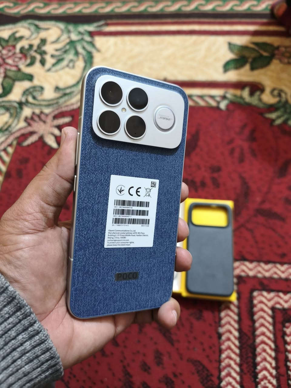 پوكو أف 8 ألترا أخو الجديد
مستخدم اسبوع تقريبا
كامل الملحقات
الذاكرة 512
الرام 16
الشاشة أمولد
يدعم الشحن السريع بقوة 100 واط
للبيع بـ 450
أو للمراوس
مكاني بغداد

رقم الهاتف
***********
