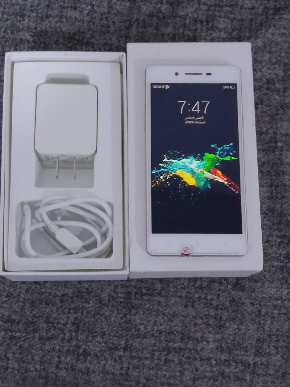 السلام عليكم ..
موبايل oppo A33m
موبايل كلش نظيف مريب وحلو اتحب اتخلي جهاز ثانوي 
او تحب اتخلي لاطفالك 
حجم الشاشة 5.3
ذاكرة الجهاز 16
حيكون سعره ب 25 الف
اذا مع رام خاىجي 32 كيكة 
حيكون سعره 35
مع ملحقاته كارتون+ شاحن 
 وكلشي موضح بل الصور والفديو 
مكاني بعقوبة التحرير


**إذا كنت صاحب هذا الإعلان وتريد حذفه لأي سبب، رجاءا أرسل رسالة إلى الدعم الفني**