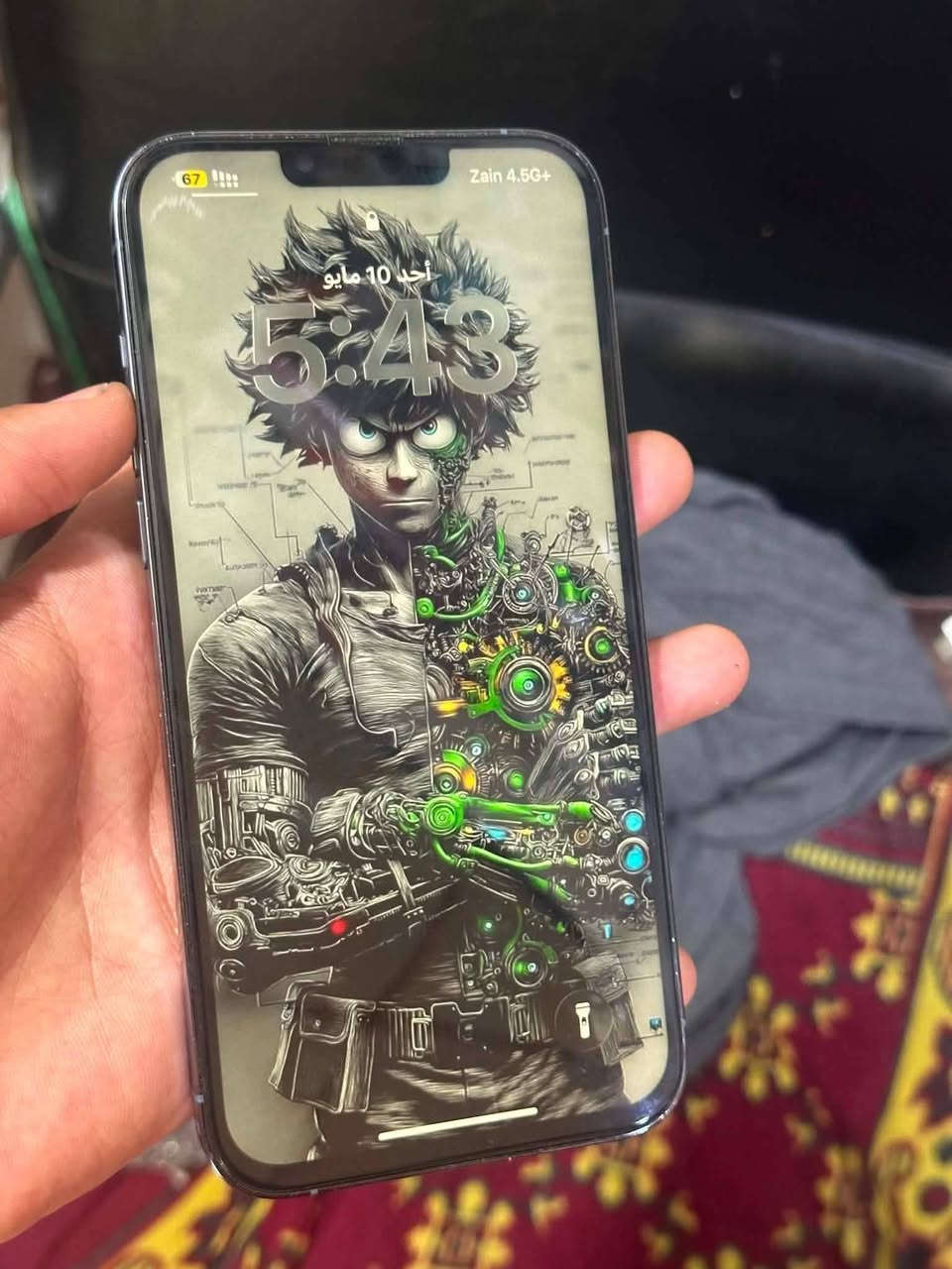 ١٣ برو ماكس معارض شعندك ايفون 🛏️ 
ذاكره ٢٥٦

دبل شريحه📞

مبدل بس شاشه فقط جي كي🖼️

فيس ايدي شغال🎟️

كامره دمعه🎥

بطاريه ٩٣✅


**إذا كنت صاحب هذا الإعلان وتريد حذفه لأي سبب، رجاءا أرسل رسالة إلى الدعم الفني**