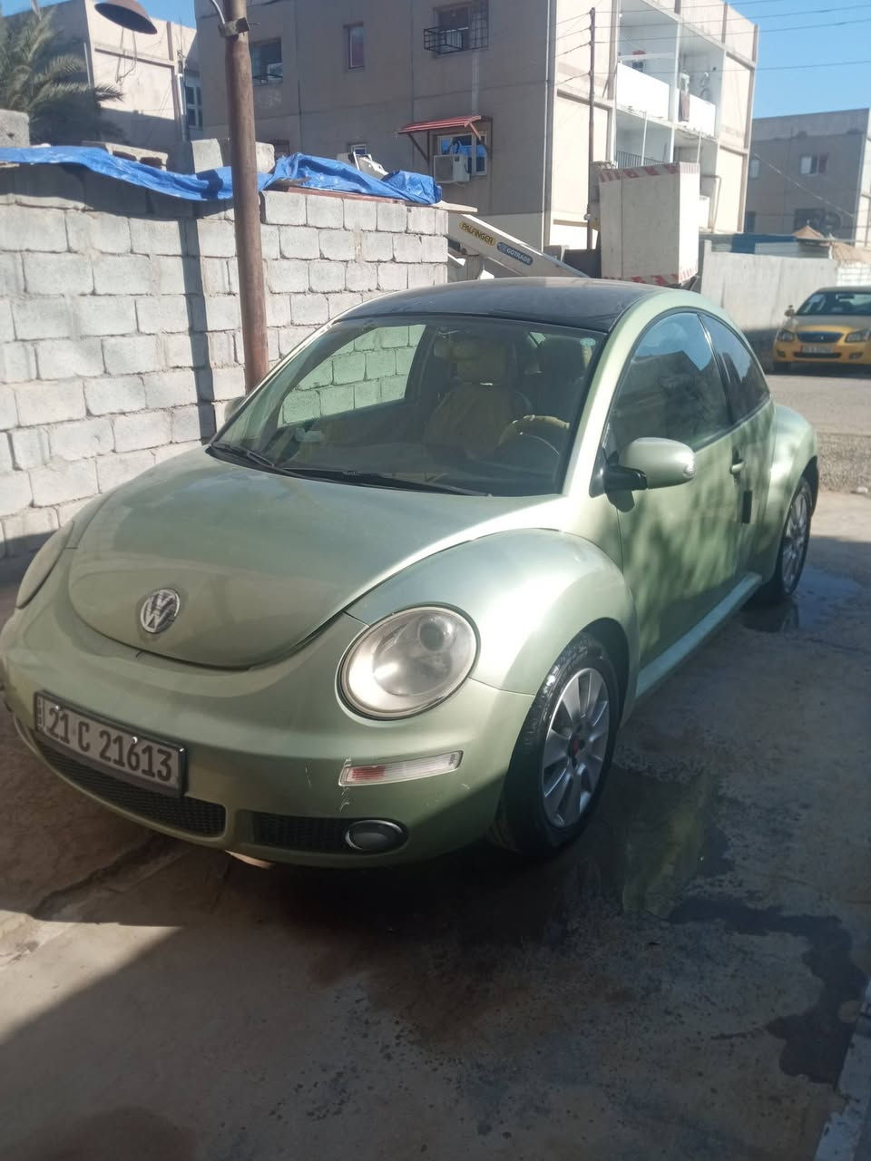 فولكس فاجن بيتل 2010 نظيفه للبيع رقم سليمانيه إنكليزي لون فستقي عنوان ديالى بعقوبة رقم الموبايل *********** السعر 75 ورقه وبيها مجال
