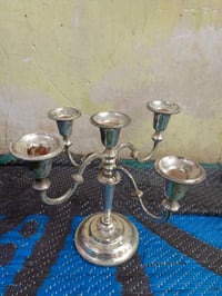 شمعدان نحاس • مقاس بالصوره • توصيل محافظات