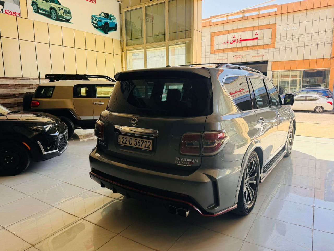 ارمادا 2017 نسمو بلاد فول مواصفات اعلى فئه
رادار امامي خلفي
كشنات كهرباء شاشه بلكشنات الخلفيه
داخل مشمشي بلاد
كشنات تدفئه تبريد
صندوق كهرباء
كامرات امامي خلفي وجانبي
فتحة سقف
انارة ترحيب
كشن VIP
هوايه مواصفات مذكرتها
السعر دفترين 
0781 696 0014 بغداد, العراق
