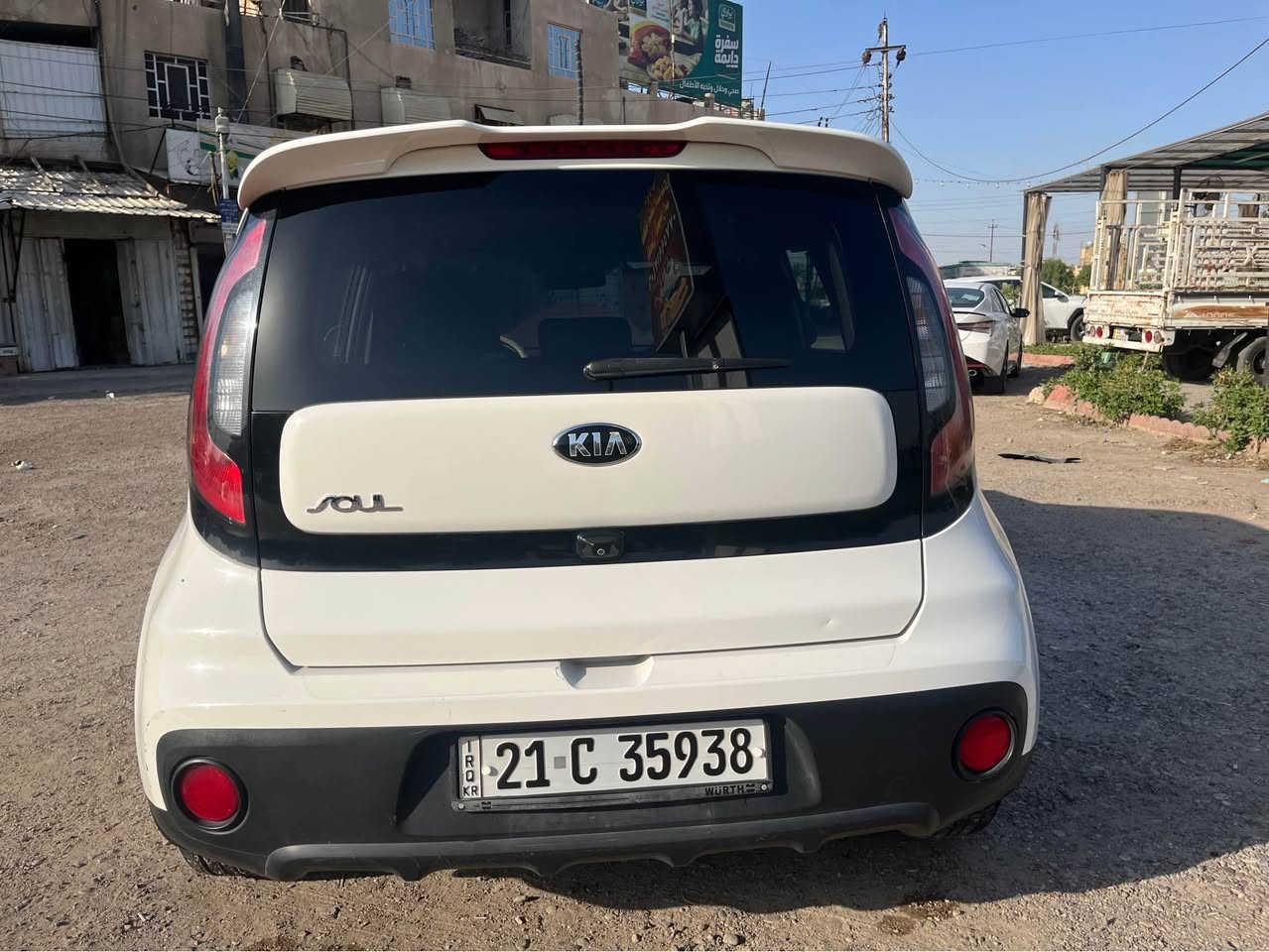 كيا صول ٢٠١٩ للبيع 

محرك 1.6 gdi ماشية 57 الف فقط وارد امريكي ( مبدل بنيد فقط حادثها، صور الحادث مرفقة بالمنشور ) 

جميع الايرباكات سليمة وتعمل

وبيها بارد في الجاملغ الامامي كما موضح في الصور)

محرك وكير مكفولات على وضع الشركة وكل شي بيها شغال وكامل ولايوجد فيها اي نقص 

رقم جديد سليمانية والسيارة بأسمي 

السعر ١١٨ ورقة 

*********** بغداد, العراق

