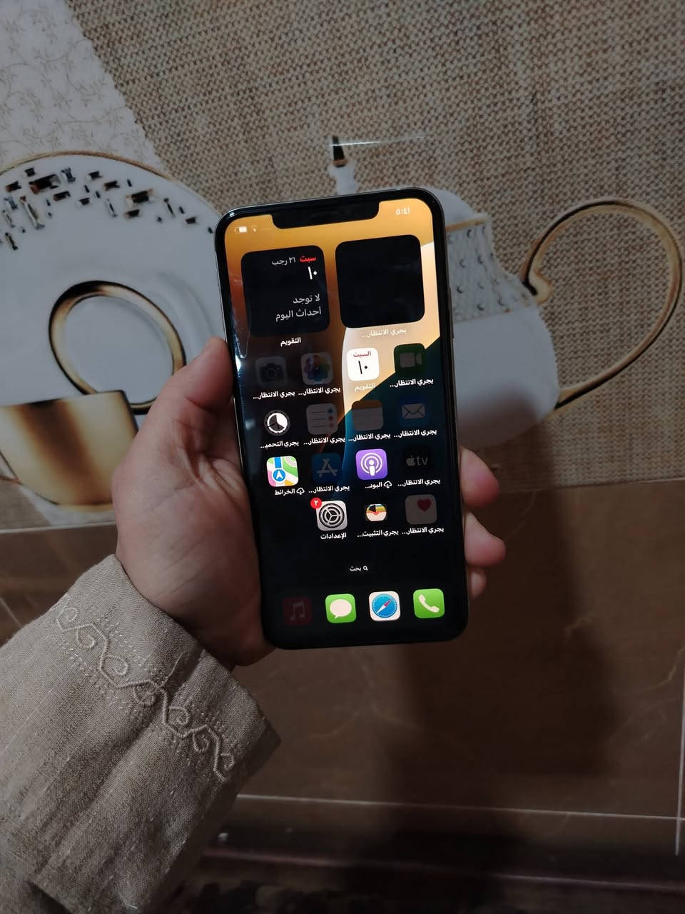 السلام عليكم
إكس ماكس مبدل بطارية 100 ظهر مفطور ذاكرة ٢٥٦ فيس أيدي شغال للبيع سعر ١٨٠ بي مجال ***********
