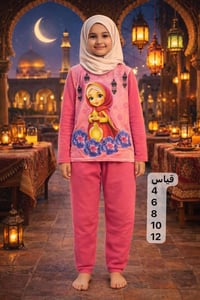 تراك بناتي • مقاسات ٤-١٢ • لبس ٤-٧ سنين