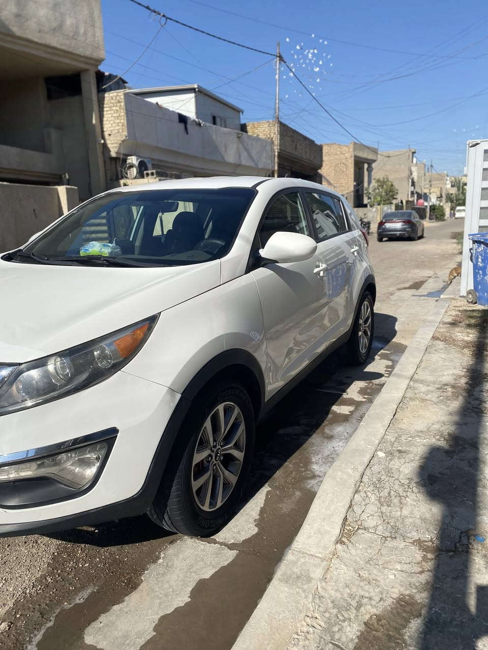 السلام عليكم كيا سبورتج موديل ١٥ وارد امريكي  حادثهه دعاميه فقط السياره بدون تبديل وبدون صبغ السياره من امريكه عدنه ماشيه ٩٣ الف السعر ١٤٣ عنواني شهداء السيديه ***********
