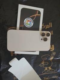 آيفون 16برو ماكس صحراوي ذاكره 256 بطاريه 100 نظافه 1000٪ ظمان ماستر اخ...