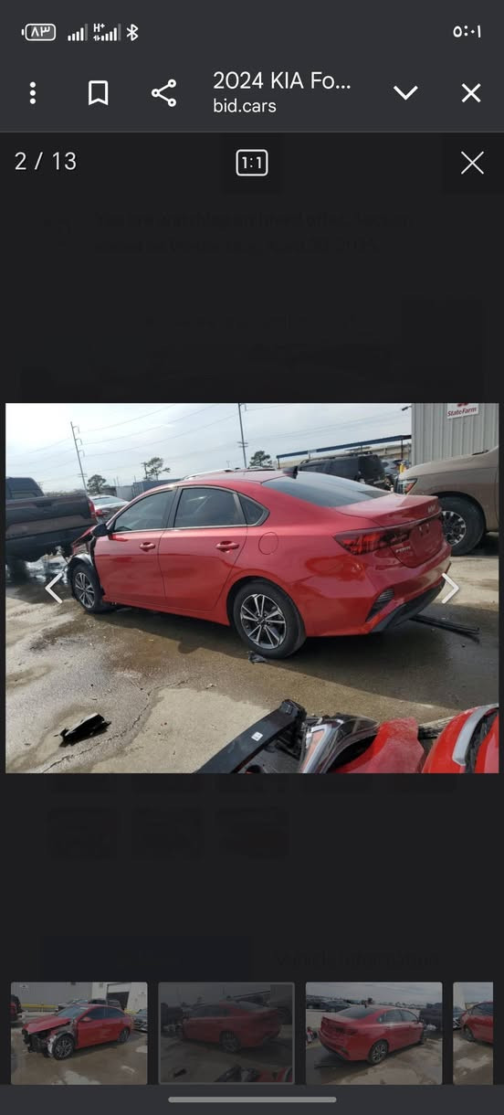 السلام عليكم للبيع فورتي٢٤كفاله عدا الحادث مالته سرقه شرط بدون ايرباك مشي حقيقي ١٢ الف دخول جديد بدون رقم تترقم جميع المحافظات مكاني بابل *********** السعر
