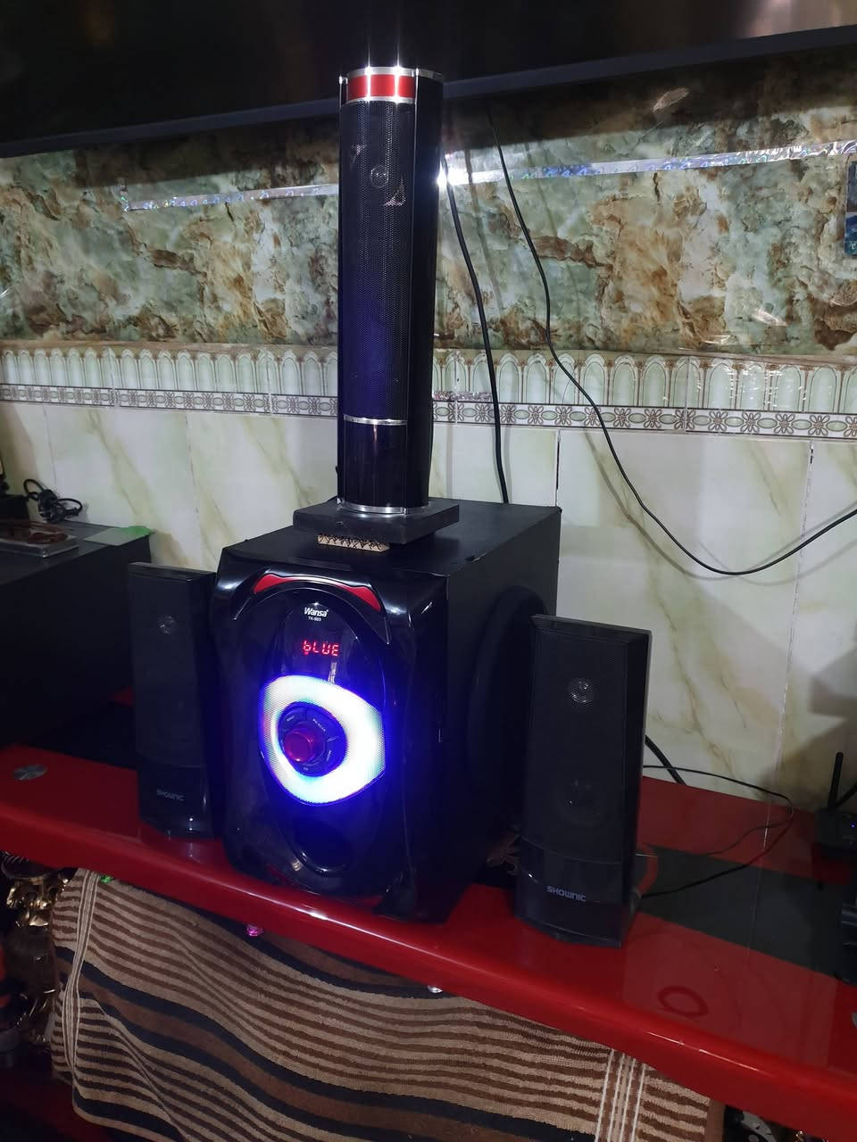 دي جي وناسا  بلوتوث وراديو وفلاش ورام واواكس تحكم بيز ارع مراحل السعر ٦٠ الف الحلة مهندسين   الاتصال على الخاص او موبايل  ***********  يوجد توصيل
