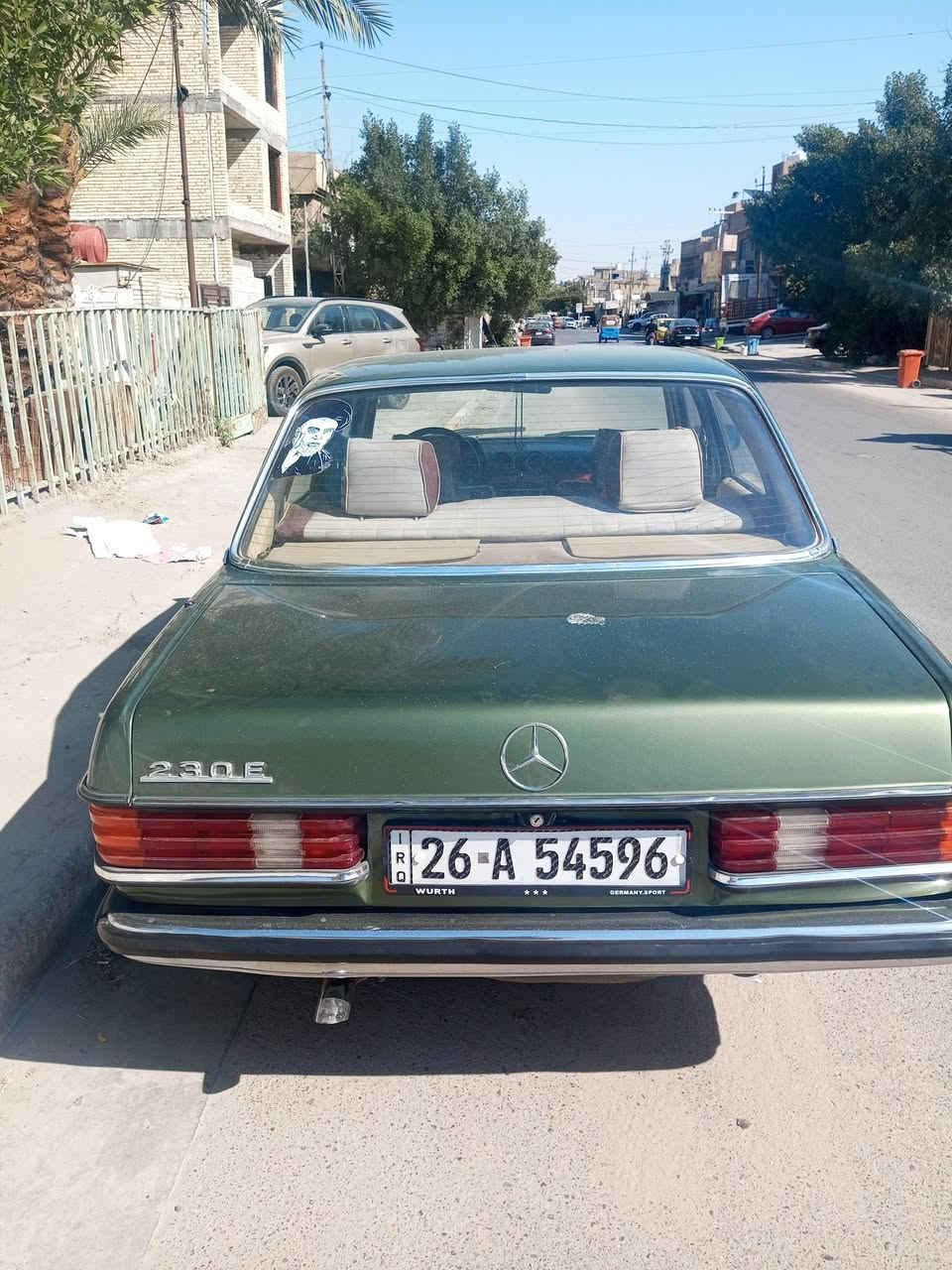 السلام عليكم
مارسدس ابو جحيل موديل ٨٤ مكينة جامبو حجم ٣٠٠ سيارة ب اسمي مشروع وطني تحويل ثاني يوم رقم صلاح الدين السعر ٦٥ وشوية بيها مجال وإذا مراوس بسيارة كوري ماكو مشكلة 
عنواني بغداد الجديدة 
***********
