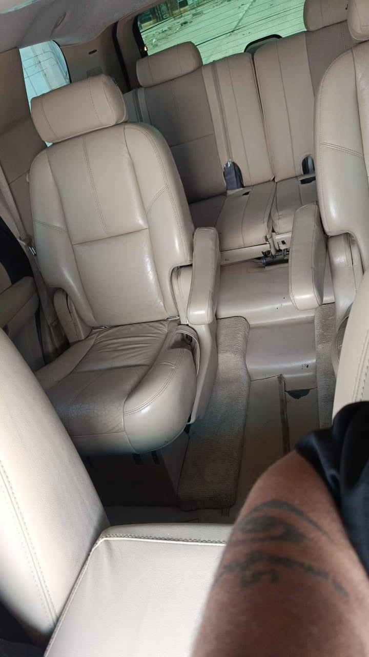 تاهو 2007فوال مواصفات صندوق كهربائي
شفط مواصفات Ltz المعرفه كلش حلوه 

المواصفات المعروفه مكفواله رقم دوالي اب اسمي

فقط البنيد جارد ومرشوش جماليه واحلى من صور
مكينه وكير مكفولات 
طخم تاير جديد تبريد ثلج كهربيات كله شغاله اب نقص 
مابيه الشراي يتصل ويرد ***********

المكان ذي قار مركز  قرب سجن الاصلاحي

السعر.  190 وبيه مجال 
مكلف بل نشر تتصل على رقم
