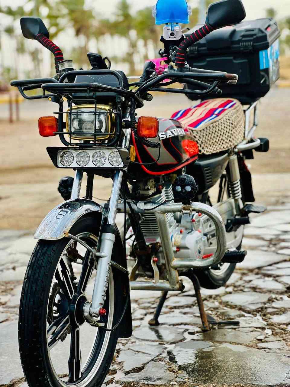 سلام عليكم دراجه ايراني مرقمه تحولي مباشر موديل 21السعر مليون ونص المكان الكرمه دراجه فول كفاله عامه ***********
