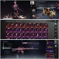 حساب ببجي • ٩ أسلحة • بغداد تاجي