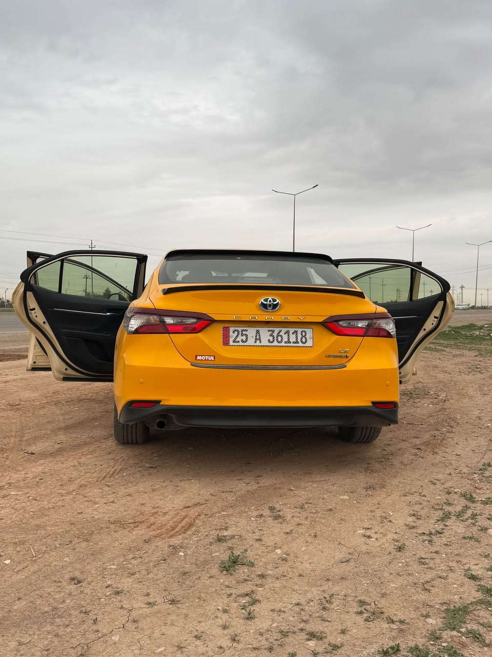 تويوتا كاميري 2022 هايبرد 🔋
موصفات LE
مكفول من دعامي لداعمي 
ماشي 41 الف 
كوبون بانزين موجود 
سياره بسمنا سنويه صالح لغيه 2029
شرط تحويل 
حتا بطاريه مكفول 
سياره بعدها عله وضع شركه 
رقم تلفون *********** كركوك, العراق
