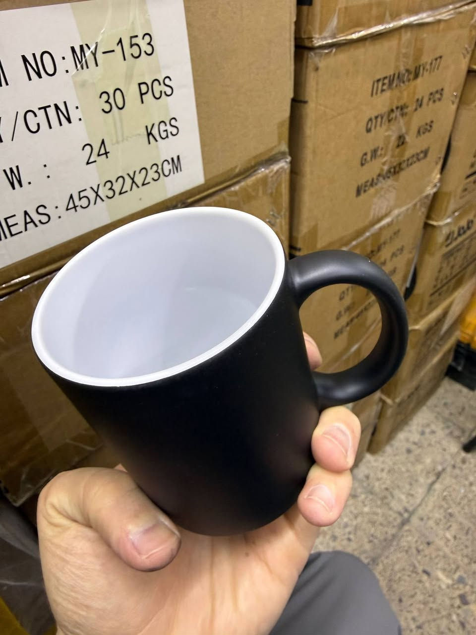 وجبة جديدة
كوب طباعة حراري سحري  لون اسود 

الكارتون 48 كوب 

سعر الكارتون حالياً 80 الف 
(السعر متغير غير ثابت )

مـركـز رائـد الـمُـلا

بـغـداد الـكـرادة خـلـف بـدالـة الـعـلويـة

أي استفسار عن الاسعار والصيانة وقطع الغيار 
يرجى التواصل معنا عن طريق الاتصال او مراسلتنا واتساب
***********
***********

متوفر خدمة توصيل لكل المحافظات
