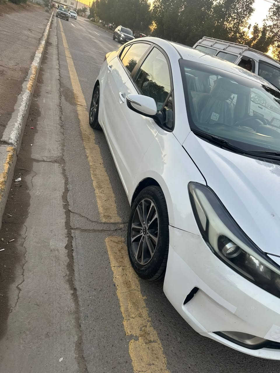 سيراتو خليجي 2017بيهه قطع صبغ بدون دواخل سونارها مرفق ب صور محرك1600 دوش جاهزه مابيهه نقص السعر110
رقم ***********
