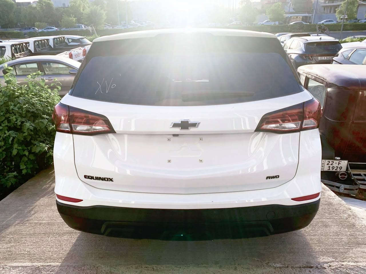 شوفرليت ايكوينكس 2023  مواصفات LS
اللون ابيض
الوصول اليوم 
الموقع اربيل 
رقم كاتي اربيل
المواصفات :
بصمة 
رادار 
 تشغيل عن بعد
شاشة كبيرة 
داخل لونين كريمي واسود
هندبريك بصمة
LED امامي 
تحكم ستيرن 
كروس سرعة 
بلوتوث 
قطعتين تبريد 
اطفاء ذاتي 
حساس 
فور ويلAWD
لايت زنون 3 عدسات/ويل كب اسود اصلي 
لد امامي نهاري لد خلفي
ماشيه 17 الف فقط
مكينه 1500Tتوربو
الحادث مرفق  وبسيط
شرط بدون دواخل او شواصي
كلشي المبدل شرط راجع شركة
السعر 159$
للاستفسار مراجعة الصفحة 
او الاتصال بالرقم *********** بيه واتساب
