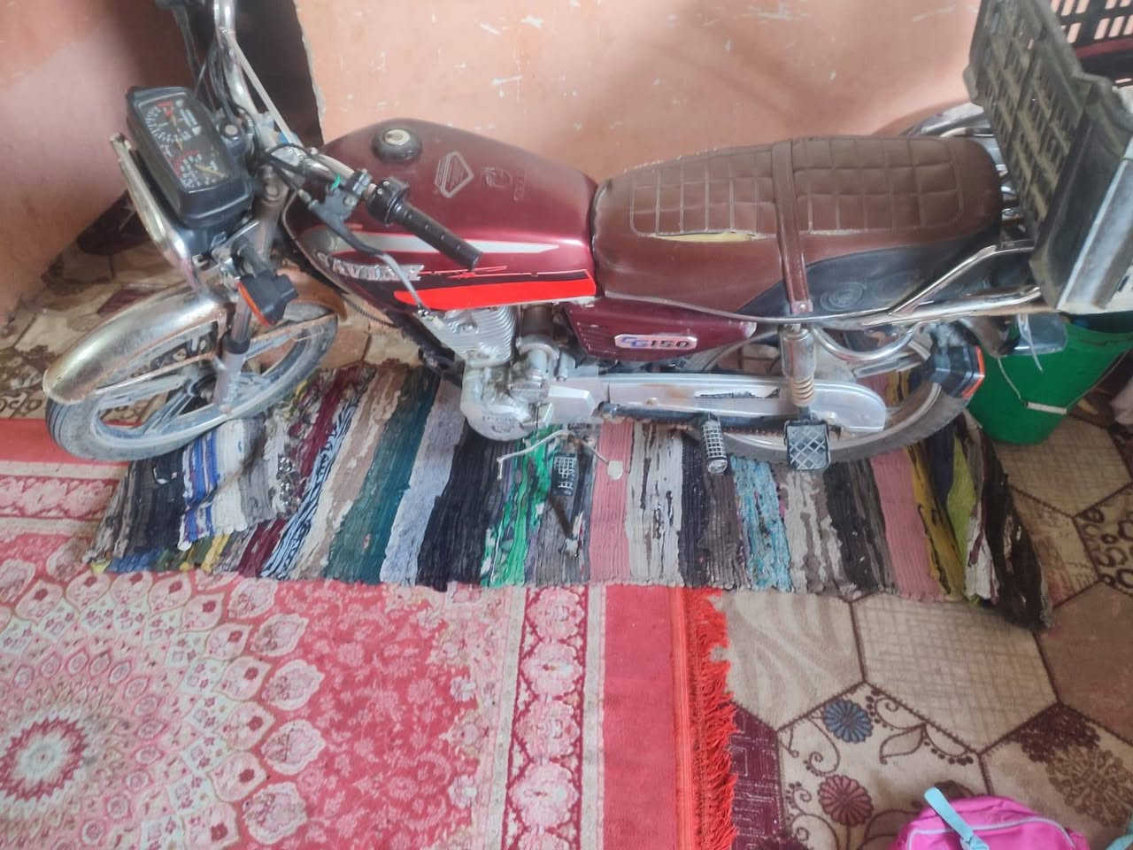 السلام عليكم دراجه سيفان موديل 20 بدون اوراق السعر 375 وبيها مجال بسيط المكان حلهء قضاء المحاويل ***********
