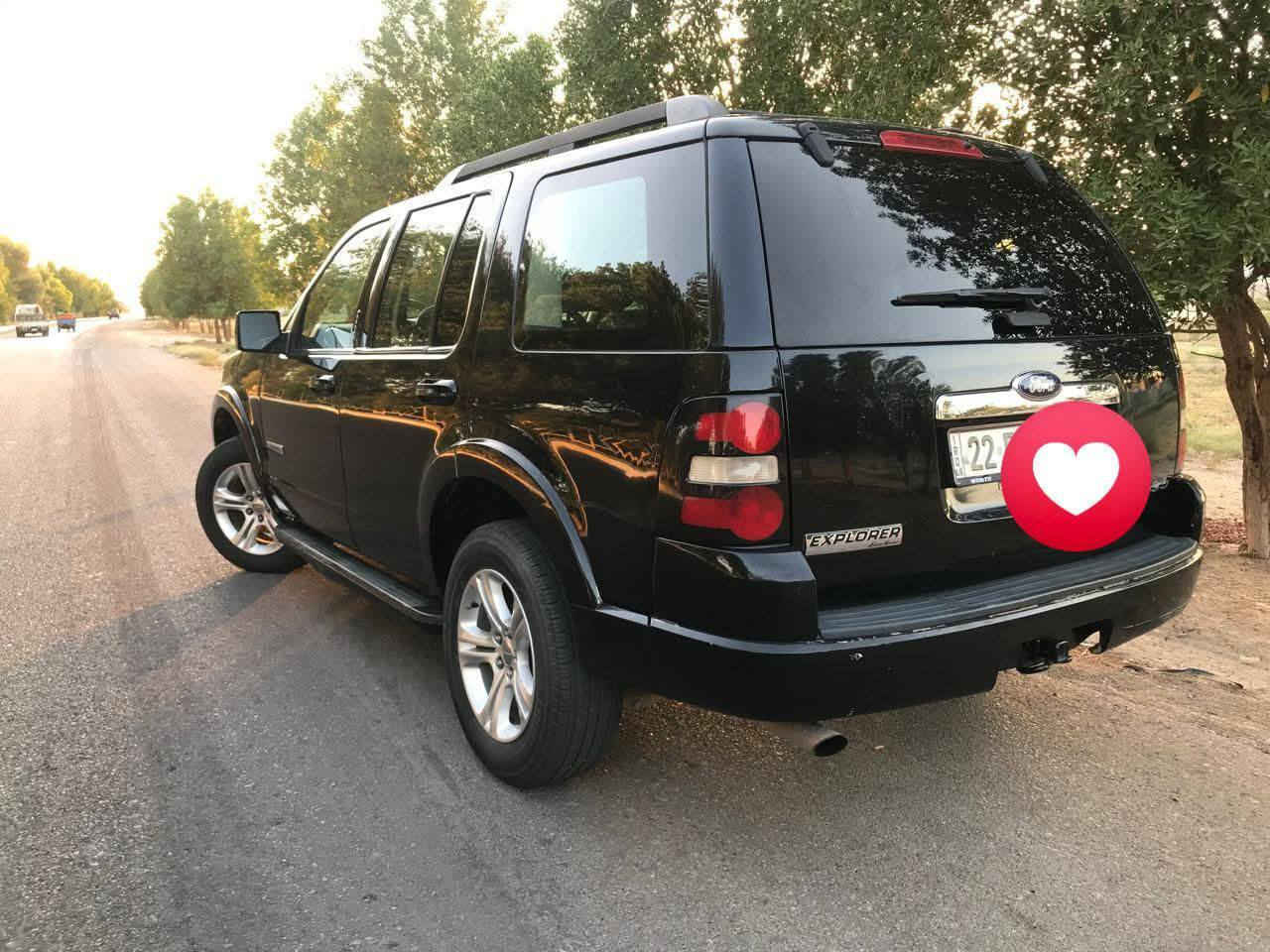 فورد اكسبلورر 2008
مواصفات ايدي باور اعلى فئة
فتحة سقف كشنات كهرباء خزن ميموري وضعيتين كشنات هيتر
دوسة البانزين كهرباء شاشة كبيرة
حساسات خلفية وجانبيةكشنات جلد 7 راكب تدفئة تبريد
مكفولة من الصبغ سعر 105$ وبيهة مجال بسيط
السيارة عليه منضومة غاز يعني انسه الصرف 
مكانه ديالى بلدروز او بعقوبة حسب التواجد
***********
