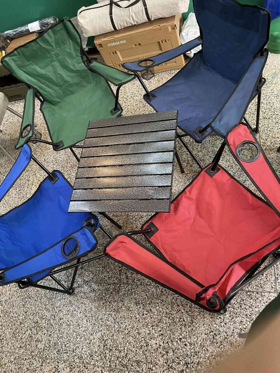 سلام عليكم اخوان
كراسي سفري وطبلات 

كراسي 🪑 متوفر اي لون تريد كميه 

📍بغداد كاظميه مدخل طي 

***********

