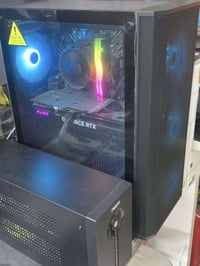 Pc للبيع 12400f رام16ddr4 كرت شاشة rtx 4060 الموصفات ب الصوره مع هارد ...