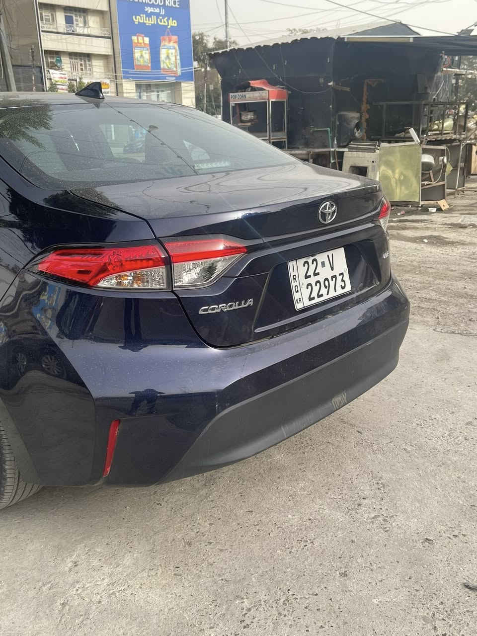 للبيع كورلا 2024 امريكي   مواصفات Le
سايد بريك بصمه   اوتو هولد.  تحديد مسار. مانع اصطدام وباقي المواصفات المعروفه 

الحادث موضح ب صور البنيد نفسه مصلح بارد صبغ دعاميه فقط سياره جاهزه بدون كل نقص 

رقم اربيل ب اسمي ترقيم جديد 

السعر 157 وبيها مجال المكان بغداد حي الخضراء 

***********
