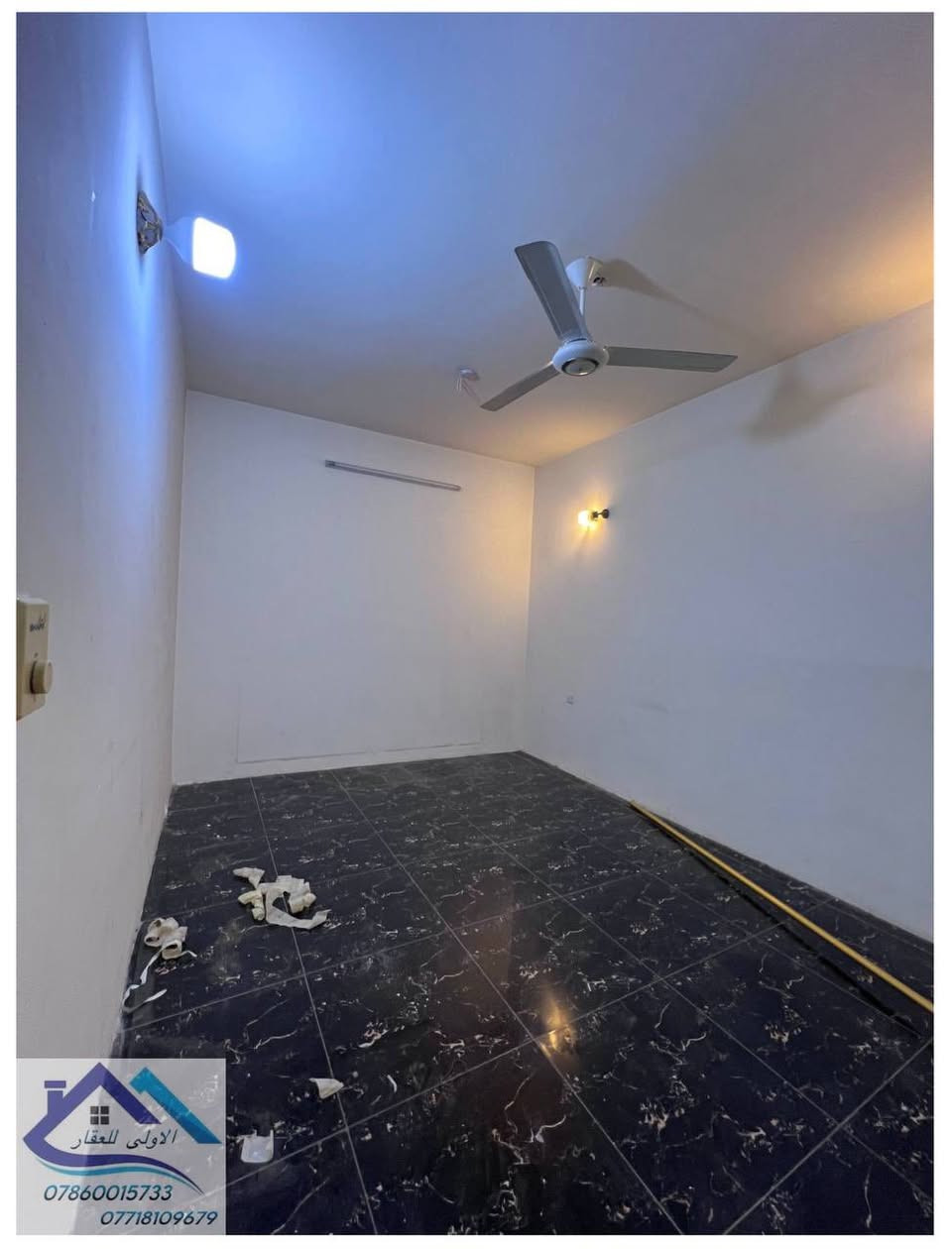 ⭕️ أعـلان ايجـار   ⭕️
🧱 بيت مساحة ١٣٠م

⭕️ محتوياته : ٤ نوم+ ٢ حمام + صالة كبيرة + مطبخ + كراج 

📌في بغداد منطقة القادسية
📍سكني موقع مميز
🔋 كهرباء خصخصة ٢٤

للأستفسار الأتصال … 
*********** 
***********
