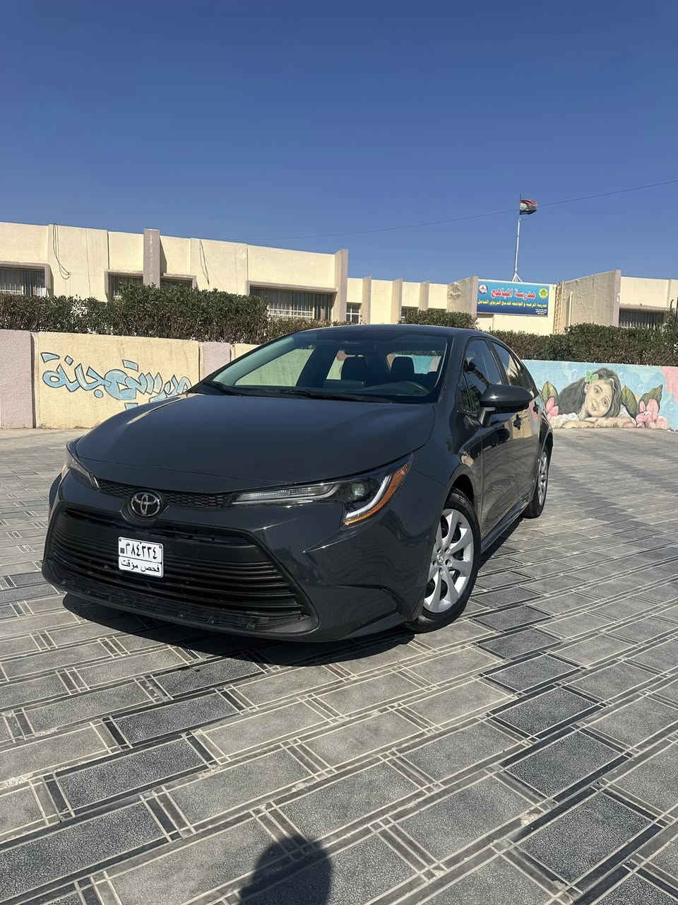 للبيع 
تيوتا كورلا 2023
فئه Le
السعر 145ورقه سعر مناسب 
مرقم كامل 
ماشيه 45ميل
ملاحظة بيه صبغ جاملغ +بنيد
بدون دواخل
مرقمه انبار معوّقين انبار بيه اسوي وكاله عامه مطلقه
رادارات امامي خلفي
تحكمات مقود جهتين 
شاشه جبيه 
ابل كاربلي
محرك 2000دوش

مكاني تكريت صلاح الدين 
***********
