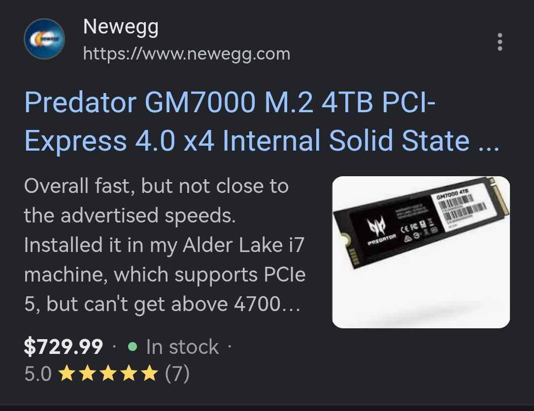 هارد قطعة قوية جدا
بريدتور GM7000 الجيل الرابع 4TB
للاداء العالي في الألعاب الثقيلة والمونتاج
من مميزاتهه يأتي ب DRAM Cache و Massive SLC Cache
وبعد مميزات اخرى

القطعة مستخدمة ٢١ يوم فقط كما موضح بالصورة ب برنامج دسك انفو
هيلث ١٠٠٪
يعني اخو الجديد

السعر  550 الف دينار كربلاء, العراق


**إذا كنت صاحب هذا الإعلان وتريد حذفه لأي سبب، رجاءا أرسل رسالة إلى الدعم الفني**