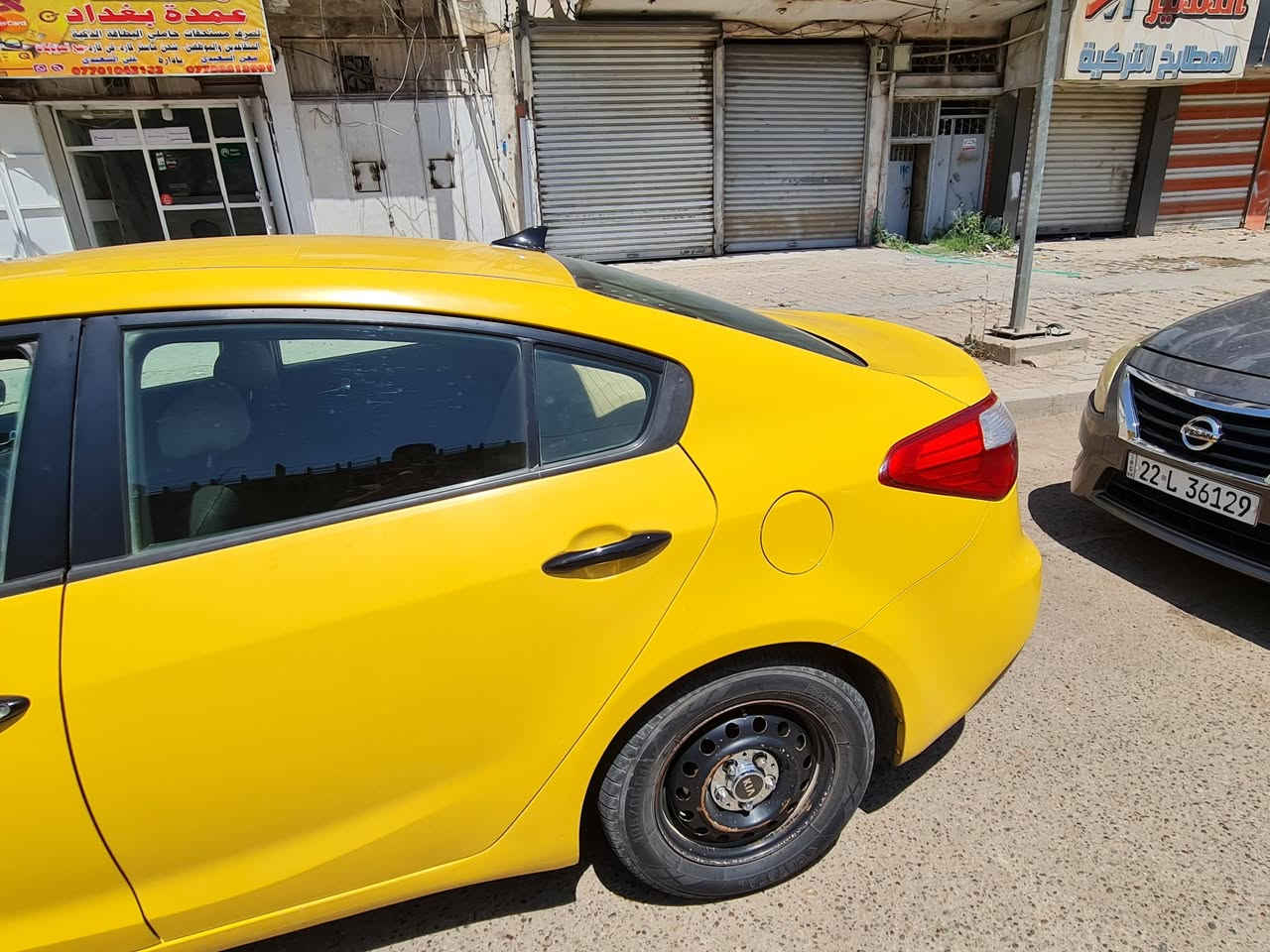 سلام عليكم فورتي وارد أمريكي 2014 محرك 1800 دوش منضومة غاز  حادث خفيف بل جاملغ الخلفي بدون ايرباك  منضومة تبريد جديده كير ومكينه مكفولاة سعر 108 وبيه مجال مكان الغدير رقم ***********
