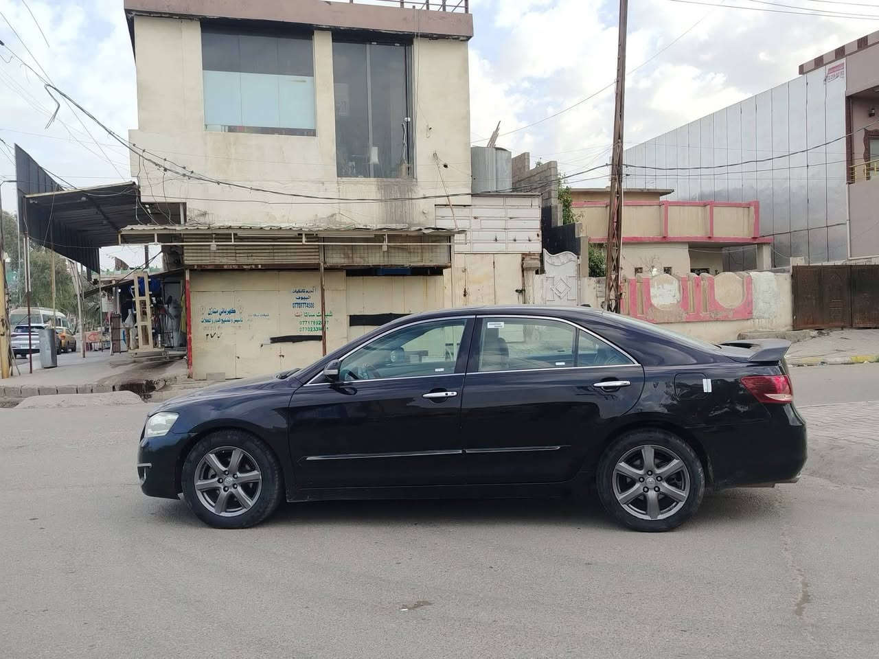 تويوتا اريون موديل 2008 سنويه جديد لحد 2028
***********        سعر 90
رقم سليمانيه لون اسود قطعتين صبغ بدون دواخل مكان السياره كركوك
