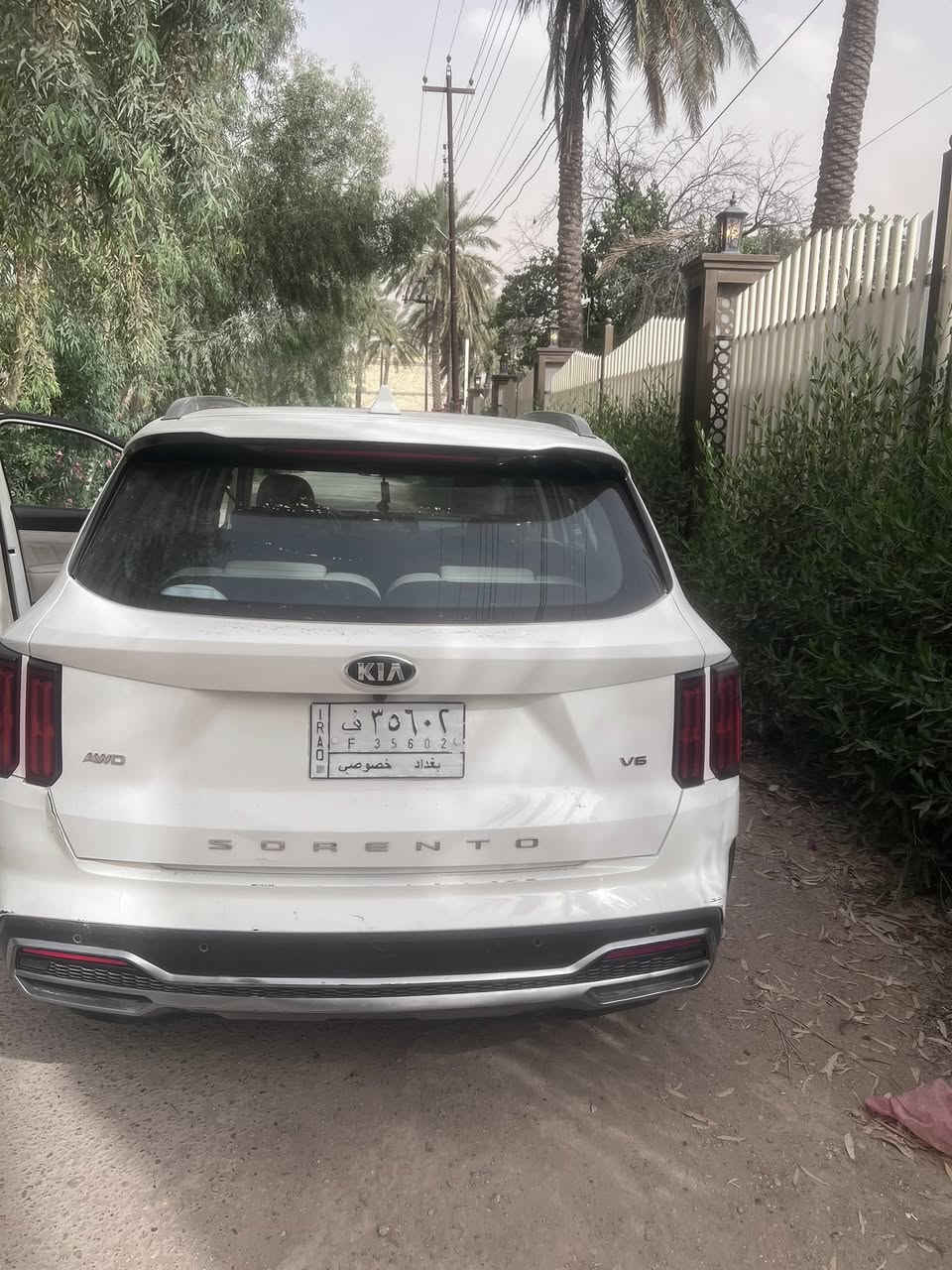 ‏ للبيع سورنتو 21 خليجي ستة سلندر سبعة راكب فول مواصفات بيها طخة خفيفة جاملغ وبنيد صبغو بارد بغداد الكاظميه  السعر ٢٣٥٠٠الرقم ***********
